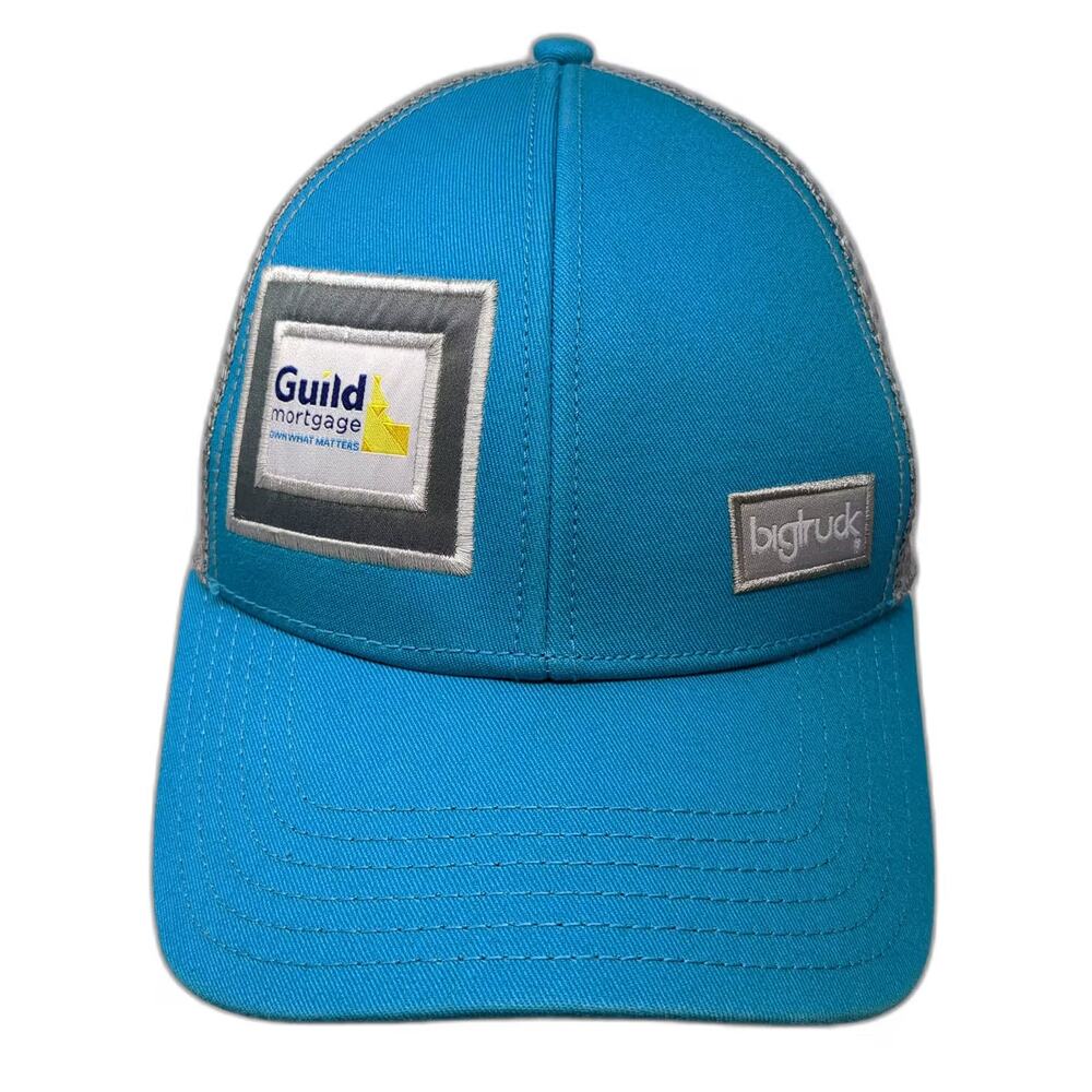 bigtruck Blue Trucker Hat Guild Mortgage Idaho Seal Adjustable Snapback One Size